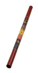 Meinl Didgeridoo, 47" Bamboo Shell in Red with Hand Painted Native Design - NOT MADE IN CHINA - Creates Distinctive Australian Drone Note, 2-YEAR WARRANTY, DDG1-R)