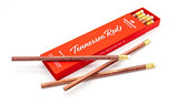 Tennessee Red Pencil, Wood-Cased Graphite #2 HB Soft, Musgrave Pencil Company, Un-Sharpened, Eastern Red Cedar Pencil, 12-Pack in Box