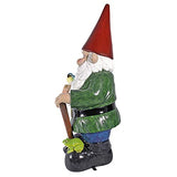 Garden Gnome Statue - Gottfried the Giant's Bigger Brother Gnome - Outdoor Garden Gnomes - Lawn Gnome