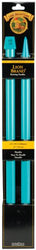 Lion Brand Yarn 400-5-1904 Single Point Knitting Needles, 14-Inch, Size 19, 15mm, Turquoise