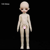 ZDD 1/6 Girls Bjd Sd Female Doll with Makeup Eyeball Clothes and Doll Wig Joint Doll Cute Fairy Bjd Dolls Toy Gifts for Children