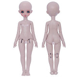 Y&D Elves BJD Dolls 1/6 11.2 Inch Ball Joints Dolls SD Doll DIY Pretend Play Toy with Full Set Clothes Shoes Wig Makeup Hat Best Gift for Girls, Milk Tea Skin