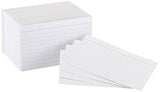 AmazonBasics Heavy Weight Ruled Index Cards, White, 3x5-Inch, 300-Count