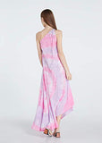 Ele-Woven Maxi Dress for Women – Tie Dye Handmade Boho Summer Dresses Casual