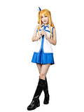 Cosfun Women's Lucy Heartfilia Cosplay Costume Full Set Mp002920 (Small)