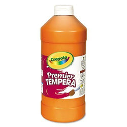 Premier Tempera Paint, Orange, 32 oz, Sold as 1 Each