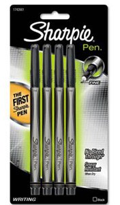 Sharpie - Permanent Ink Pen - Black, Gray - Black, Gray
