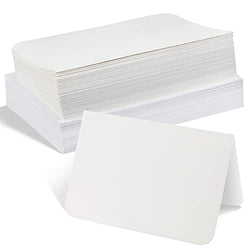 100 Pcs Blank Watercolor Cards and Envelopes Set, 140lb Heavyweight White Blank Cards, 4 x 6 Inch Christmas Cards Watercolor Greeting Cards for Painting Invitations Notes Wedding Baby Shower