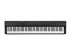 Casio Privia PX-160BK 88-Key Full Size Digital Piano with Power Supply, Black