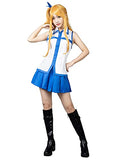 Cosfun Women's Lucy Heartfilia Cosplay Costume Full Set Mp002920 (Small)