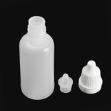 AKOAK 12 Pcs 15ml Plastic Squeezable Eye Liquid Dropper Bottles with Childproof Cap