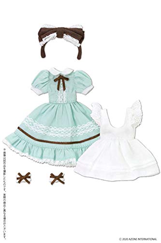 Picco Neemo Wear 1/12 Dreaming Girl Alice Dress Set Mint Green (DOLL ACCESSORY)