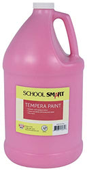School Smart Tempera Paint, Gallon, Pink