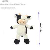 11.8" Cow Stuffed Animals Soft Cuddly Cow Plush Stuffed Animal Toy for Kids