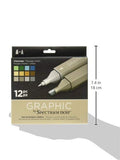 Spectrum Noir SPECNGR12CIT SPECN-GR12-CIT Cityscape Graphic Alcohol Marker Set