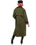 Cosplay.fm Women‘s Princess Anya Cosplay Costume Outfit Suit Trench Coat Dress with Hat and Scarf (S, Multicoloured)