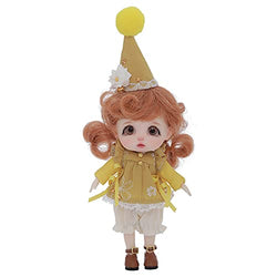 MEShape 13.5cm Cute BJD Doll 1/12 Mini SD Dolls Full Set Ball Jointed Doll Advanced Resin DIY Toys, Perfect Festival Gift for Girls
