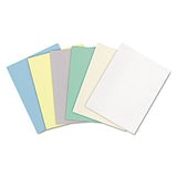 Springhill Digital Vellum Bristol White Cover, 67 lb, 8-1/2 x 11, White, 250 Sheets/Pack