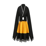 Anime Maid Outfit Cosplay Halloween Costume for Women Girl Dress Kimono Uniform (adult, M)