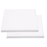 Blank Canvas Board Wooden Framed for Painting DIY Paint by Numbers Kits Oil Painting 2 Pieces Pack (20x30cm)