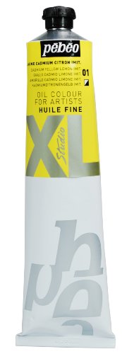 Pebeo Studio Xl Fine Oil 200-Milliliter, Lemon Cadmium Yellow Hue