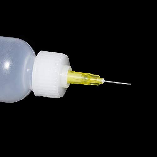 5 Pack 30cc OR 50cc Art Bottle, 30ML OR 50ML Needle Tip Glue Bottle Squeeze  Plastic Bottle Dispensing Needle Sealing Cap, Needle Tip Bottles 