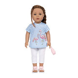 Adora Amazing Girls 18 Doll, Amazing Girl Ava, with Summer Flamingo Outfit (Amazon Exclusive)