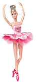 Barbie Signature Ballet Wishes Doll, Approx. 12-in Wearing Tutu, Pointe Shoes and Tiara, with Doll Stand and Certificate of Authenticity, Gift for 6 Year Olds and Up