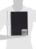 Daler - Rowney A4 Paper Portrait Spiral Book - Black