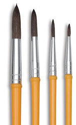 Binney & Smith Crayola(R) Good Quality Watercolor Brush Series 1127, 4, Hair Length 9/16"