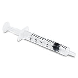 3ml Syringe Sterile with Luer Slip Tip - 100 Syringes by BH Supplies (No Needle) Individually Sealed