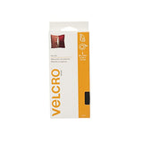 Velcro Brand - Iron On, Heat Activated Fabric Adhesive - 5' x 3/4" Tape - Black