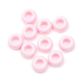 Bulk Buy: Darice DIY Crafts Pony Beads Opaque Pink 6 x 9mm 70 pieces (12-Pack) 06121-1-013