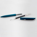 Pentel EnerGel Style Gel Pen, (0.7mm) Medium Line,Teal Blue Barrel - BL2007SABX