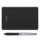 HUION H420X OSU Tablet 8192 Levels Pressure Battery-Free Stylus, Drawing Pad Compatible with Chromebook/Window/Mac/Android, Mini Keydial KD100 Express Keys Remote Keyboard with Artist Glove