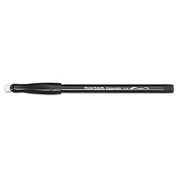Eraser Mate Ballpoint Stick Erasable Pen, Black Ink, Medium, Dozen