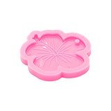 Super Shiny Cherry Flower Blossoms Style Silicone Resin Molds Epoxy Molds for DIY Keychain Necklace Jewellery Making Craft