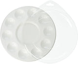 Pro Art PRO-HRD5065 10 Well Round Watercolor Tray with Cover