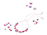 Melissa & Doug Created by Me! Sparkle & Shimmer Beads Wooden Bead Kit, 340+ Beads for Jewelry-Making