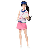 Barbie Doll & Accessories, Career Tennis Player Doll with Racket and Ball