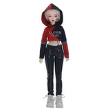 Y&D 1/4 BJD Doll 41CM 16" SD Dolls Ball Jointed Doll DIY Toys with Full Set Clothes Shoes Wig Makeup, Gift for Valentine's Day, Birthday, Christmas, Hand Painted Makeup
