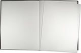 Premium Black Sketchbook - Large (8-1/2 inch x 11 inch, Micro-Perforated Pages)
