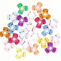 Multi-Color Tri-Shaped Beads (1,000 Beads)