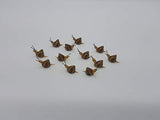 12 Pieces Miniature Snail Animals clay Dollhouse Fairy Garden Mini Animals Artificial Animals Tiny Animals #36