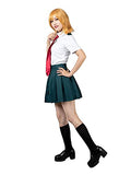 Cosfun Women's Tsuyu Asui School Summer Uniform Costume Dress mp004005 (X-Small)