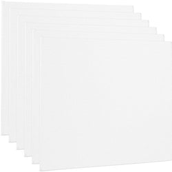 US Art Supply® 10 X 10 inch Professional Quality Acid Free Canvas Panels 6-Pack - Great for