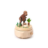 WOODERFUL LIFE Wooden Multi Rotate Music Box | Dinosaur Era | 1060571 | Hand Painting Most Popular Design Wonderful Gift for Family from Sustainable Forest | Plays - Humpty Dumpty