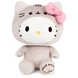 GUND Hello Kitty x Pusheen Stuffed Animal Hello Kitty Costume Plush, 9.5”