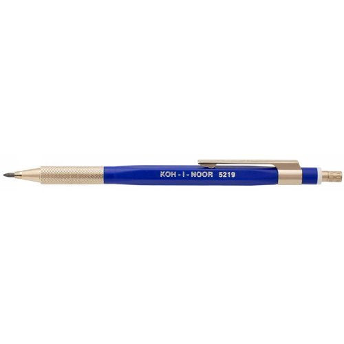 Koh-I-Noor BLUE 2.0 mm Mechanical Pencil with Sharpener and Clip (5219) by Koh-I-Noor