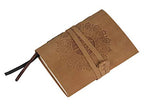 Leather Journal Mandala & Tree Engraved Leather Bound Writing Journal for Women & Men Unlined Journals for Women, Leather Bound Notebook Unruled Journal & Diary, Unlined Writing Journal